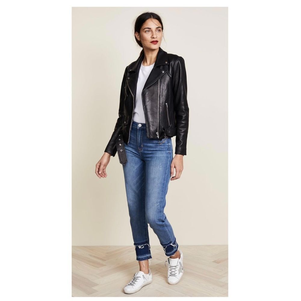 Hudson Jeans | Zoey High Rise Straight Cropped Jeans | 28 - Picture 4 of 16